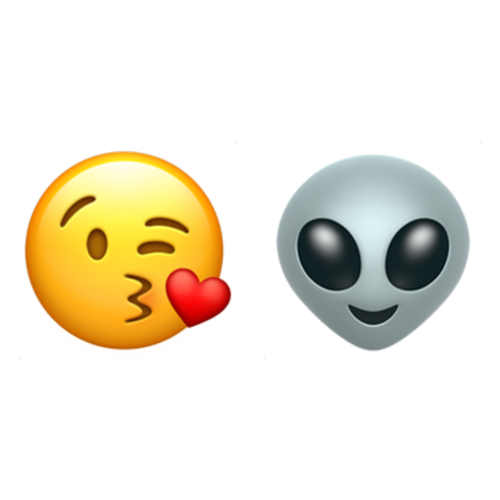 😘👽 Emoji Domain iOS rendering